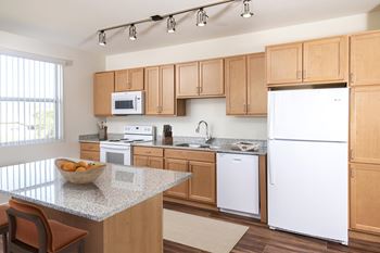Fully equipped kitchens